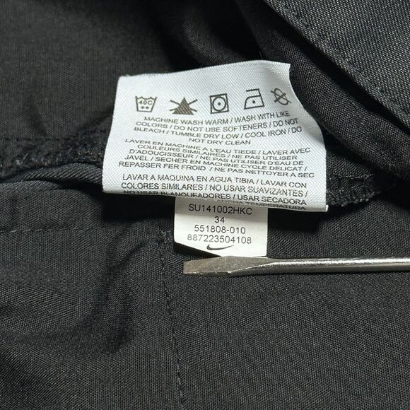 Nike Golf Dri-FIT Performance Polyester Stretch Black Golfing Shorts Size 34‎ - Picture 4 of 13